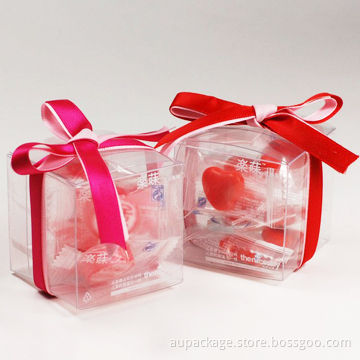 Plastic Gift Box with Ribbons, Exquisite Upscale, Can be Used as Gift Boxes